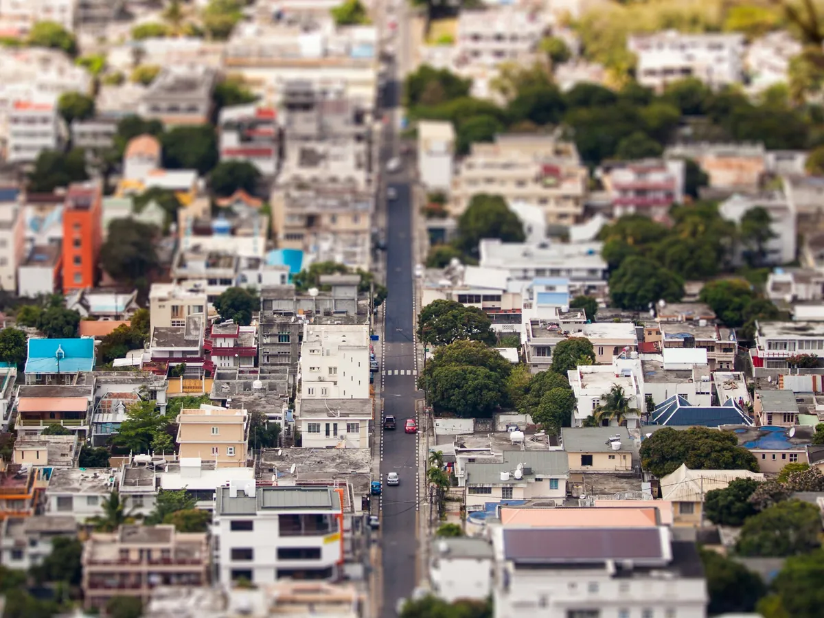Port Louis seen from Signal Hill
